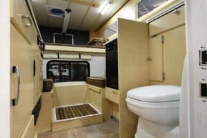 Truck Campers Come with Bathrooms
